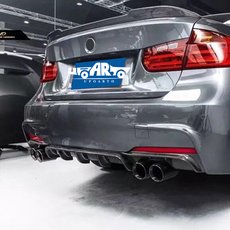 2012-2018 BMW 3 Series F30 F35 Rear Lip Diffuser Plastic