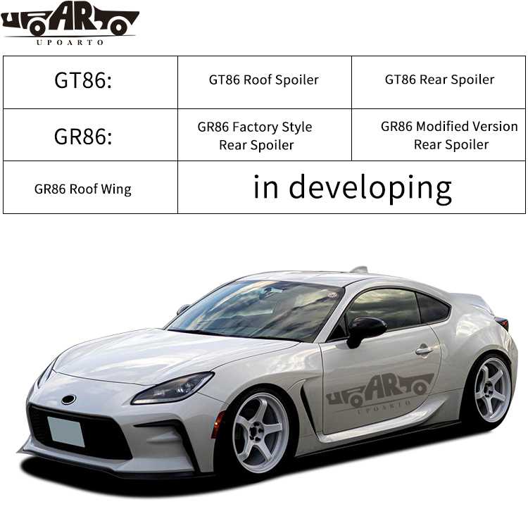 Exterior Accessories For Toyota 86 GT86 GR86