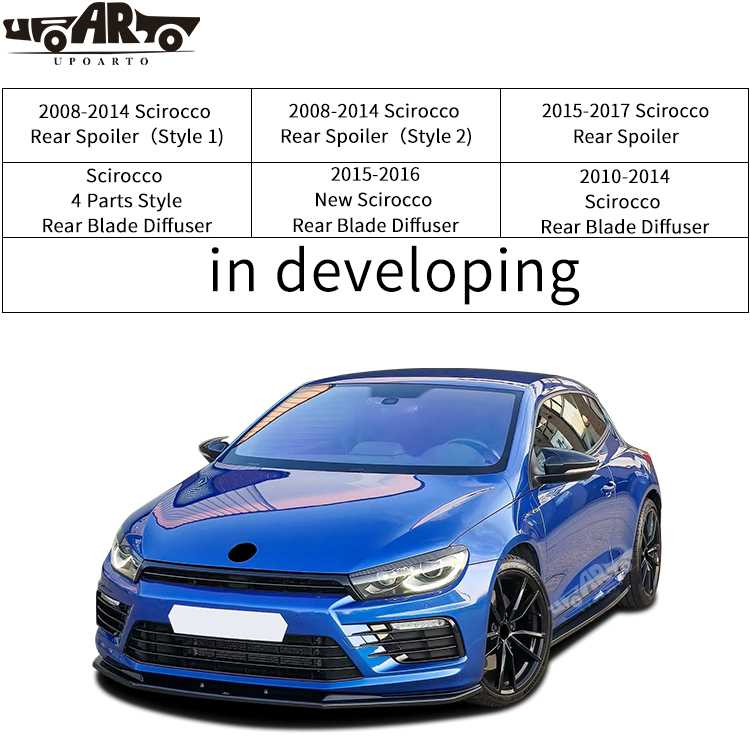 Exterior Accessories For VW Scirocco 2008-2017