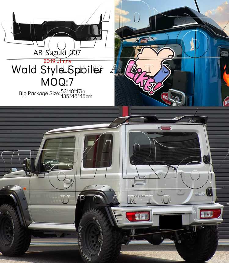 19 Jimny Wald Spoiler