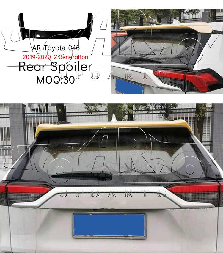 toyota rav4 roof spoiler