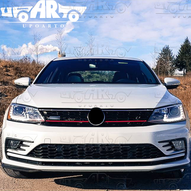 HAOSHENG Plastic GTI Style Add-on Front Grille VW Jetta Sagitar 2015-2018