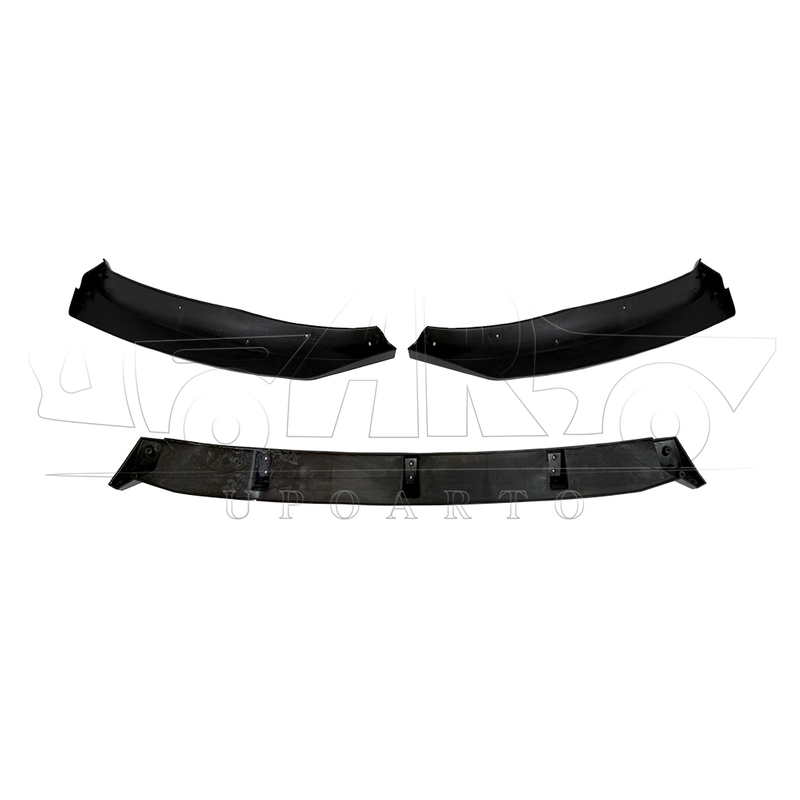 Ford Fiesta Hatchback Sedan Plastic 3 PCS Front Lip 2014-2019