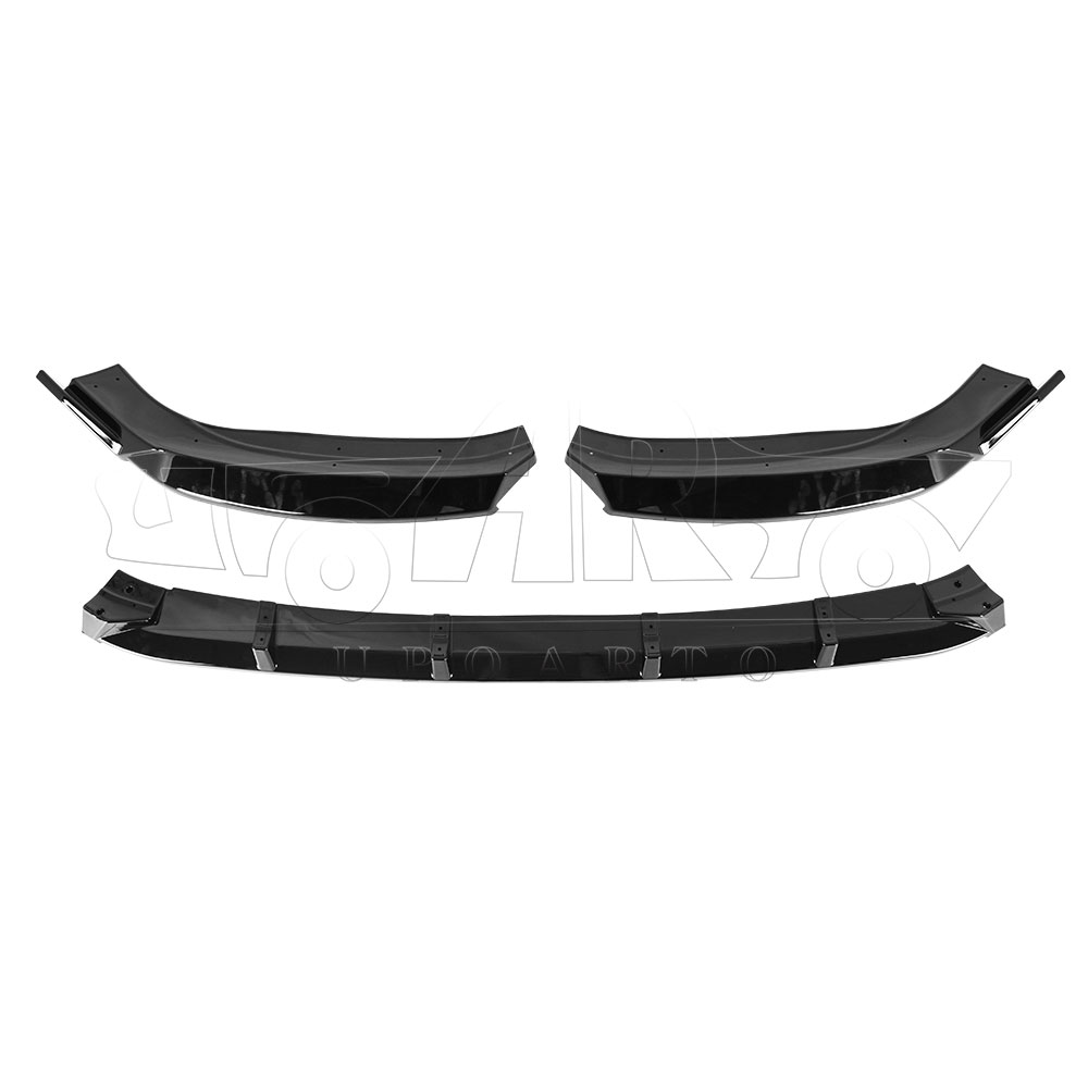 VW Tiguan R-Line Plastic 3 Parts Front Bumper Lip 2024+