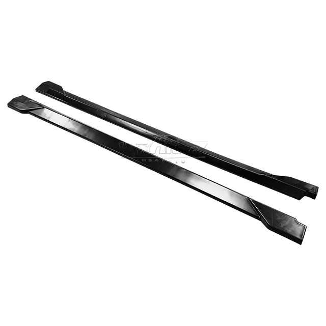 Audi Q7 S-Line 4M First Facelift Plastic Side Skirts 2020-2023