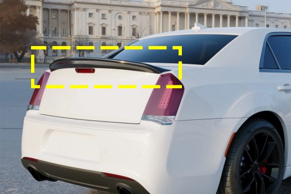 Chrysler 300&nbsp;Ducktail Style&nbsp;Back Spoiler.jpg