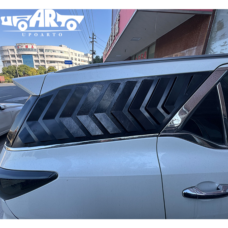 Toyota Fortuner Plastic Rear Side Window Louver Cover 2016-2019