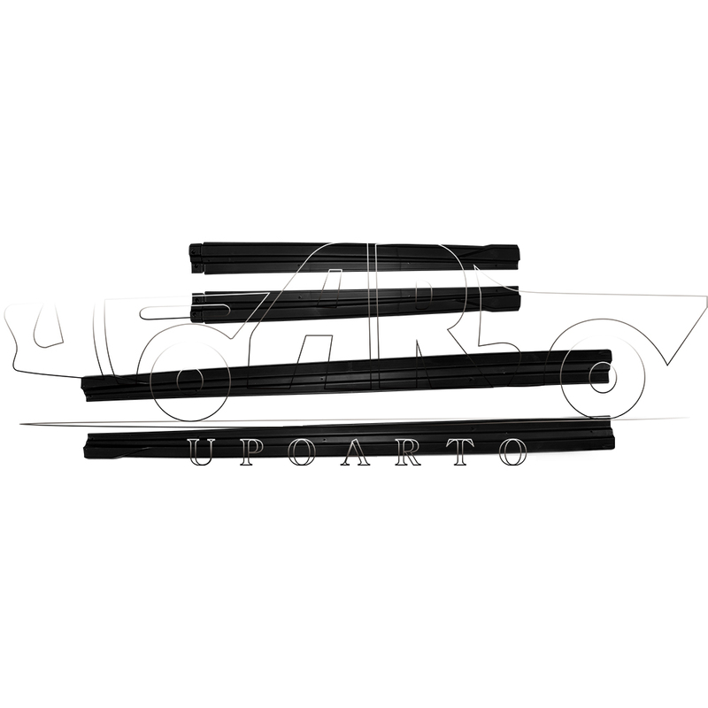 Skoda Octavia Sportline Liftback Combi MK4 Facelift Plastic Side Skirt 2024+