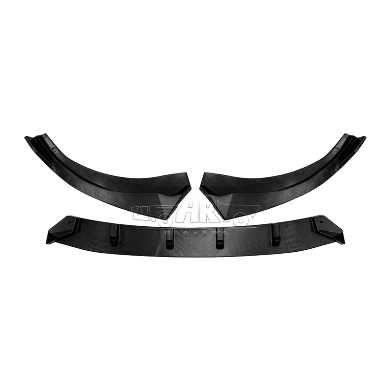 Hyundai Elantra 3 Parts Plastic Front Lip Splitter 2020-2023