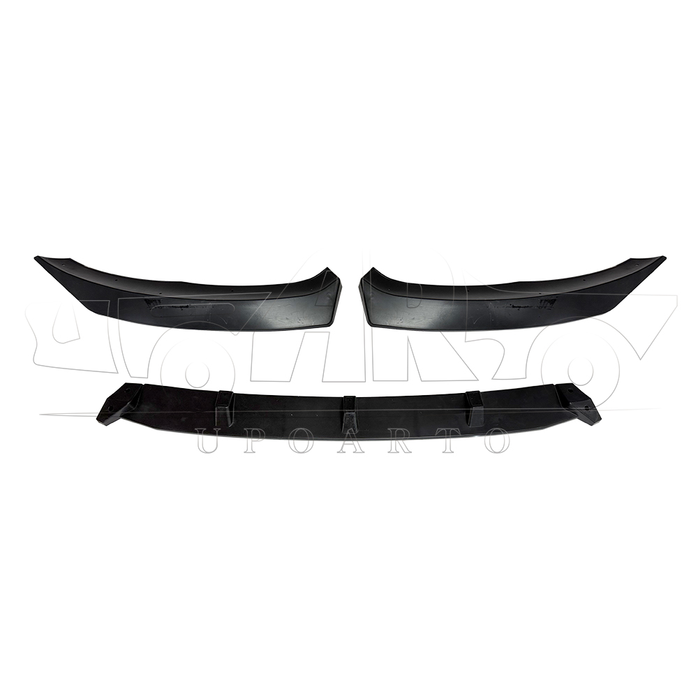 Ford Fiesta Hatchback Sedan Plastic 3 PCS Front Lip 2014-2019