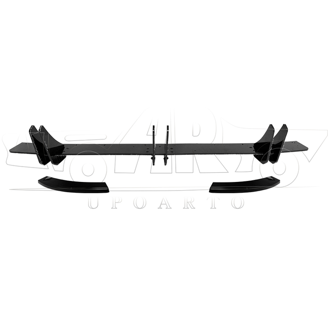 Mazda 3 Hatchback Plastic Rear Blade Diffuser Rear Wrap Angle 2019+