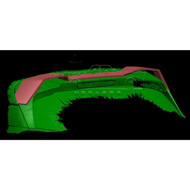 HBX Style ABS Rear Roof Spoiler Tata Punch 2026+