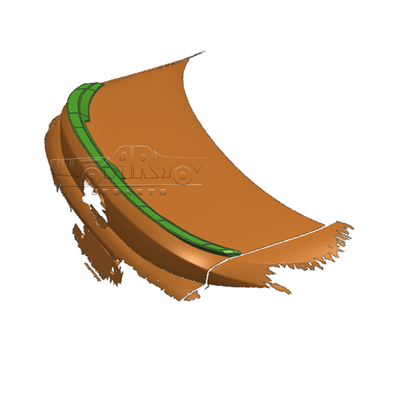 RS Style ABS Rear Wing Audi A5 S-Line B10 Sedan 2024+