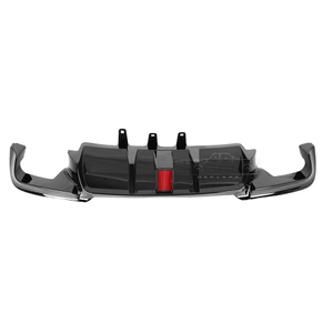 BMW 5 Series F10 Plastic Rear Lip Diffuser With Lamp 2010-2016