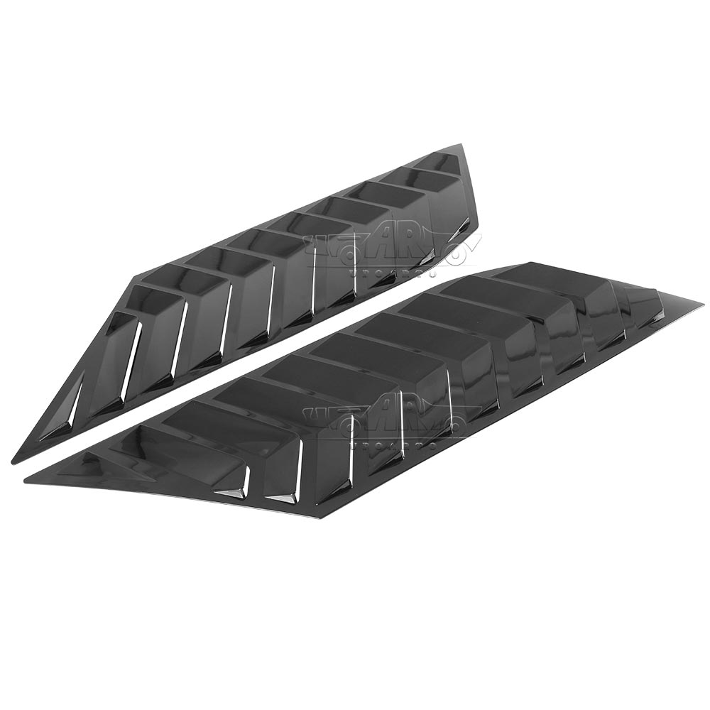 Toyota Fortuner Plastic Rear Side Window Louver Cover 2016-2019