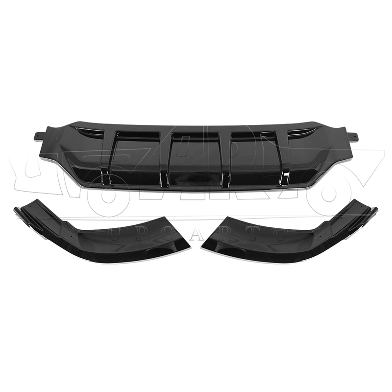 Audi E-Tron Standard Plastic Rear Lip And Rear Wrap Angle 2019-2022