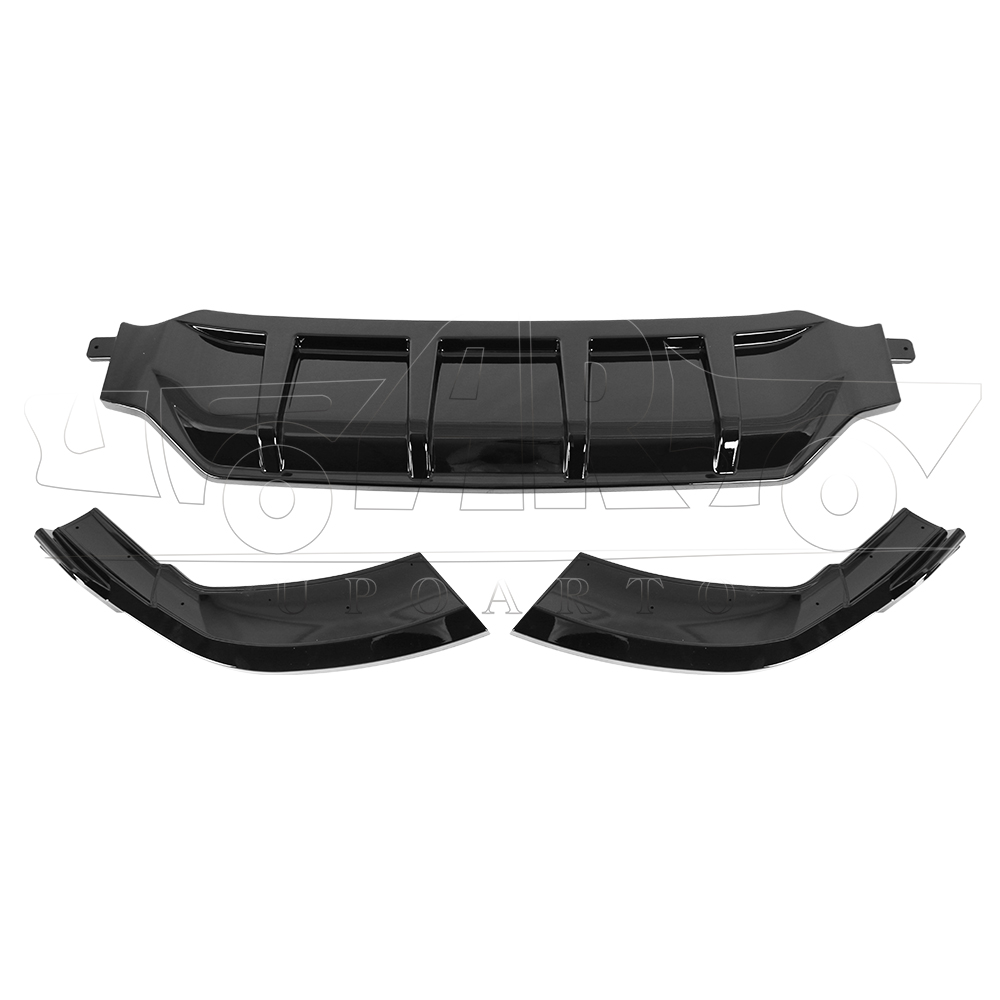 Audi E-Tron Standard Plastic Rear Lip And Rear Wrap Angle 2019-2022