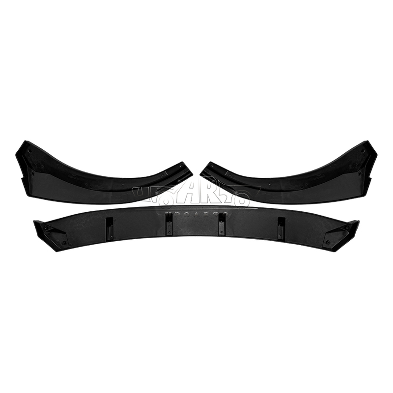 Hyundai Elantra 3 Parts Plastic Front Lip Splitter 2020-2023