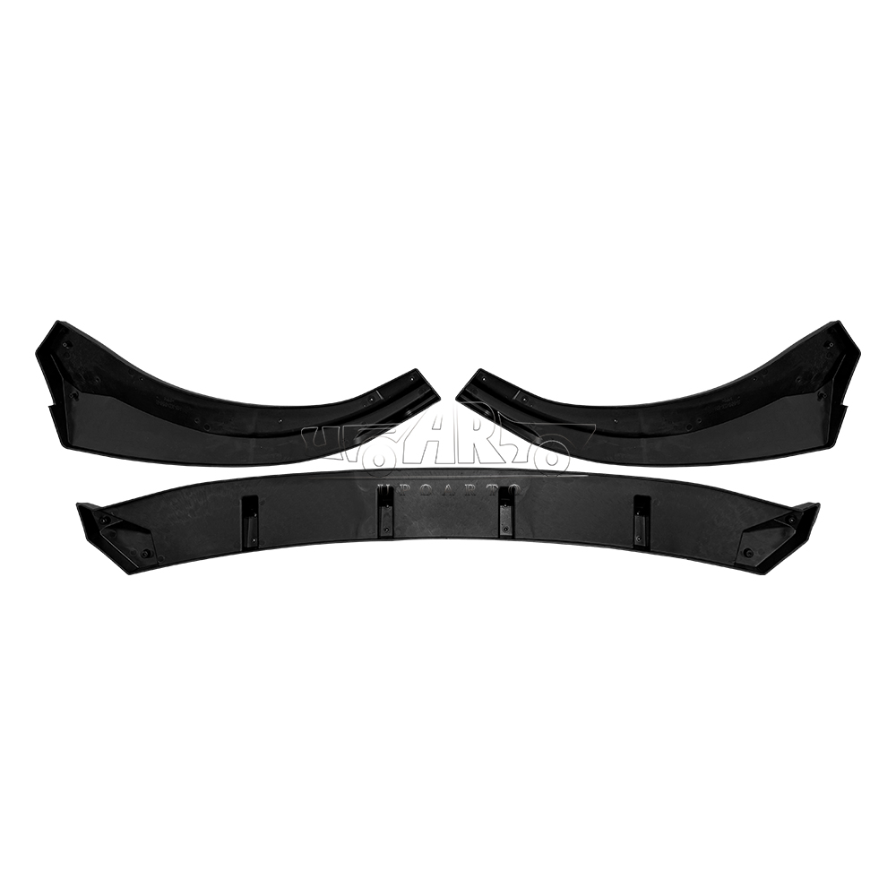 Hyundai Elantra 3 Parts Plastic Front Lip Splitter 2020-2023