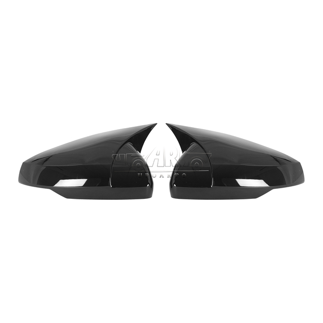 HAOSHENG 2023 VW Volkswagen Polo Rear Side Mirror Caps Cover Paste Style