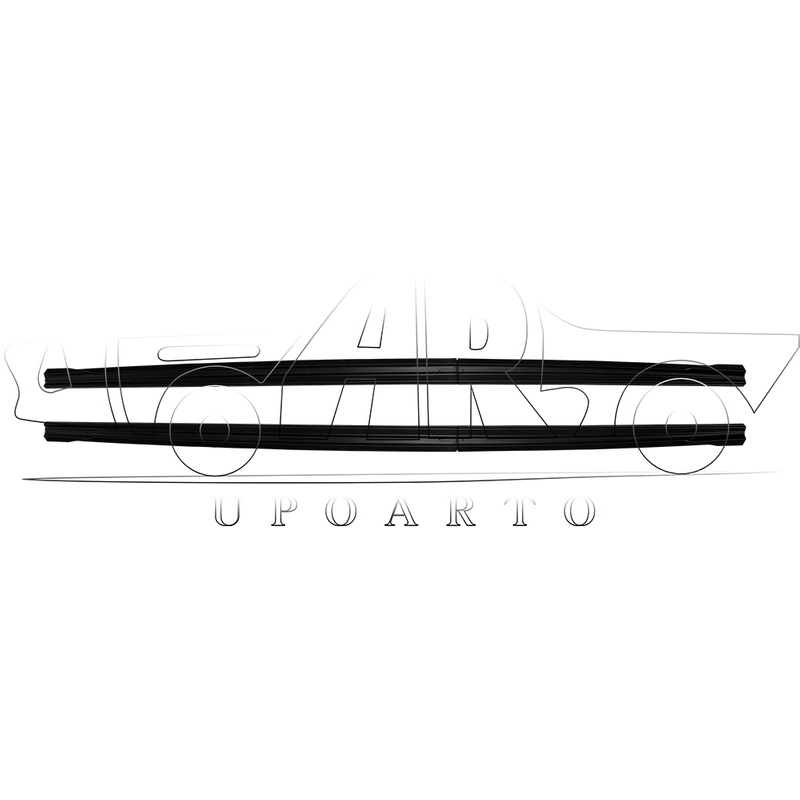 Skoda Octavia Sportline Liftback Combi MK4 Facelift Plastic Side Skirt 2024+