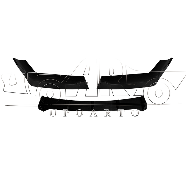 BMW 7 Series G70 Pre-Facelift M Sport Plastic 3 Parts Front Lip Splitter 2023-2026