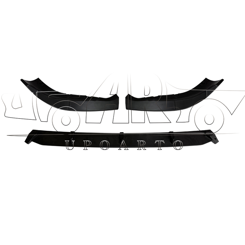 Toyota Proace City Single Door 3 PCS Plastic Front Lip Splitter 2018-2023