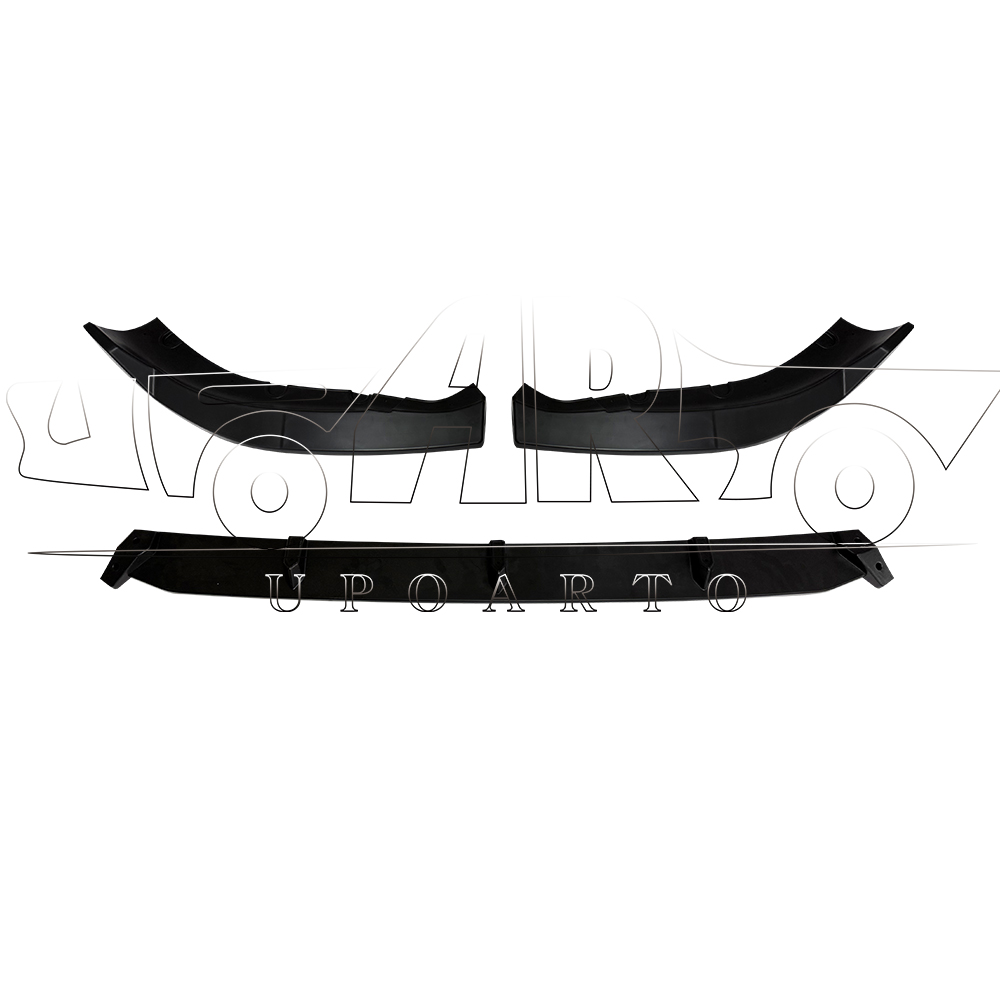 Toyota Proace City Single Door 3 PCS Plastic Front Lip Splitter 2018-2023