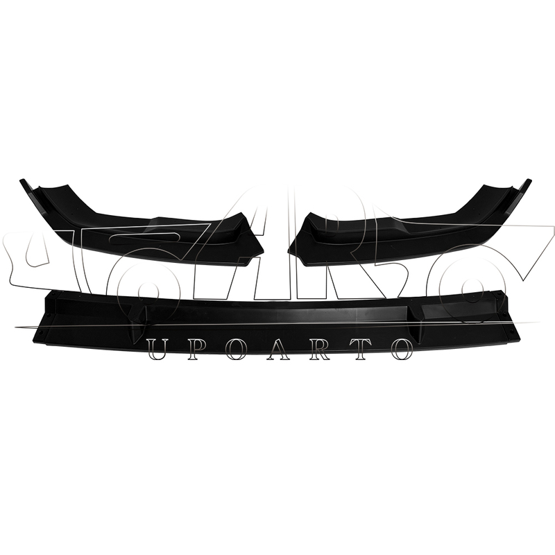 VW Crafter MK2 MAN TGE Plastic 3 PCS Front Lip 2017+
