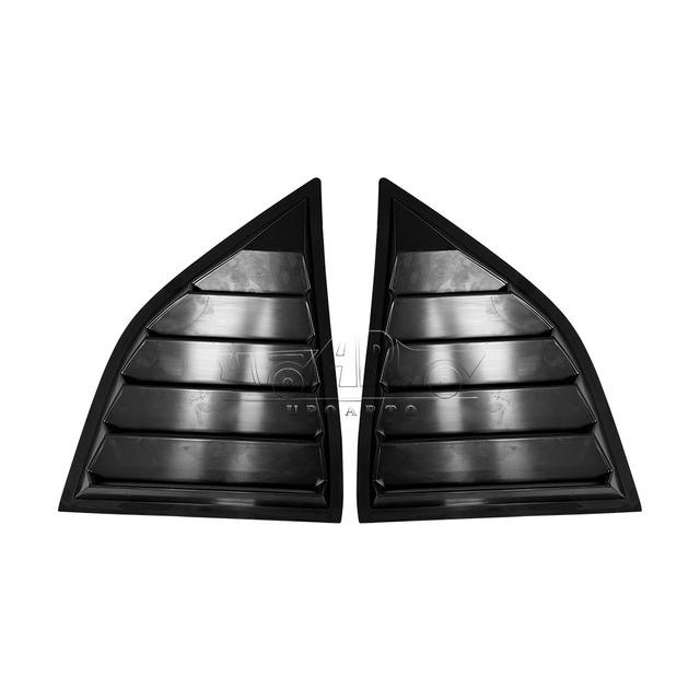 Dodge Challenger Plastic Rear Side Window Louver Trim 2008-2023