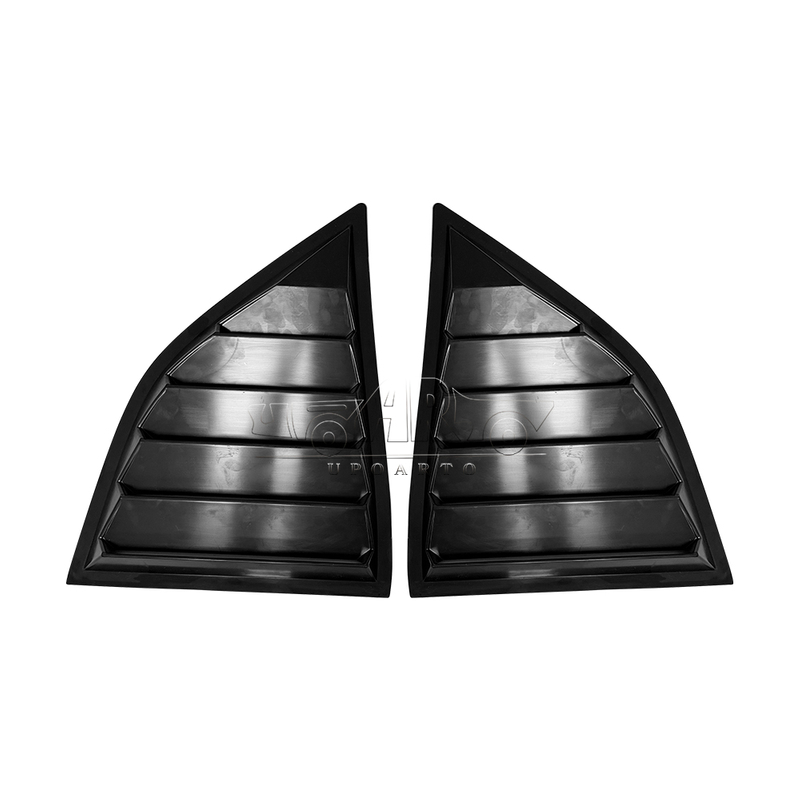 Dodge Challenger Plastic Rear Side Window Louver Trim 2008-2023