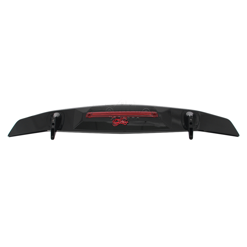 Sedan ABS 21Th Generation Universal Rear Spoiler With Lamp