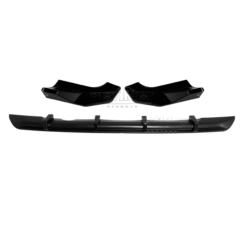 Peugeot Partner Barn Doors Plastic 3 Parts Rear Lip Diffuser 2023+
