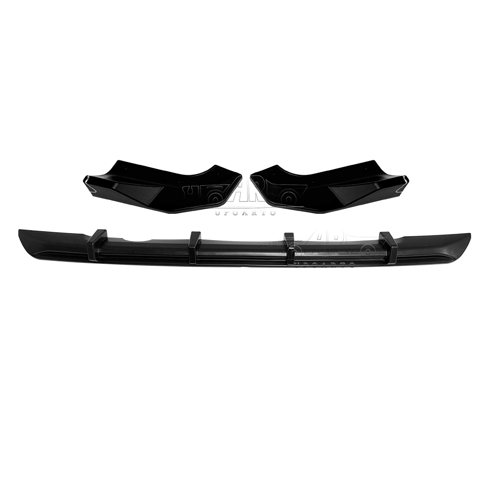 Peugeot Partner Barn Doors Plastic 3 Parts Rear Lip Diffuser 2023+