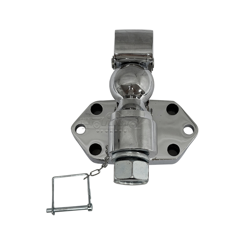 Iron Chrome Towing Hook Trailer Hitch Toyota Land Cruiser Prado 120 150 2003-2023