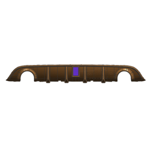 Dodge Charger SRT Plastic Rear Lip With Light 2015+