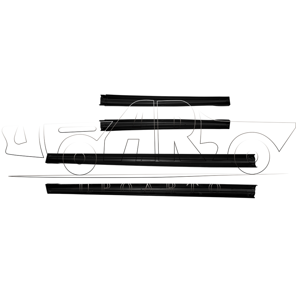Skoda Octavia Sportline Liftback Combi MK4 Facelift Plastic Side Skirt 2024+