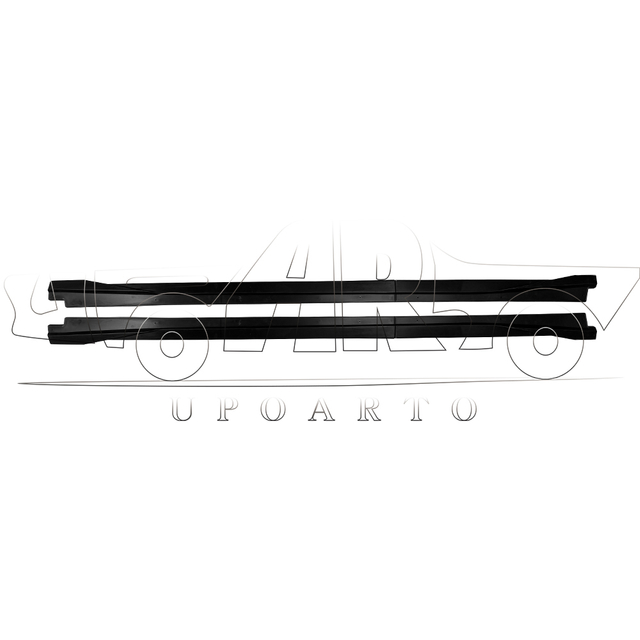 Cupra Raval 2 Parts Plastic Side Skirts Extension 2026+