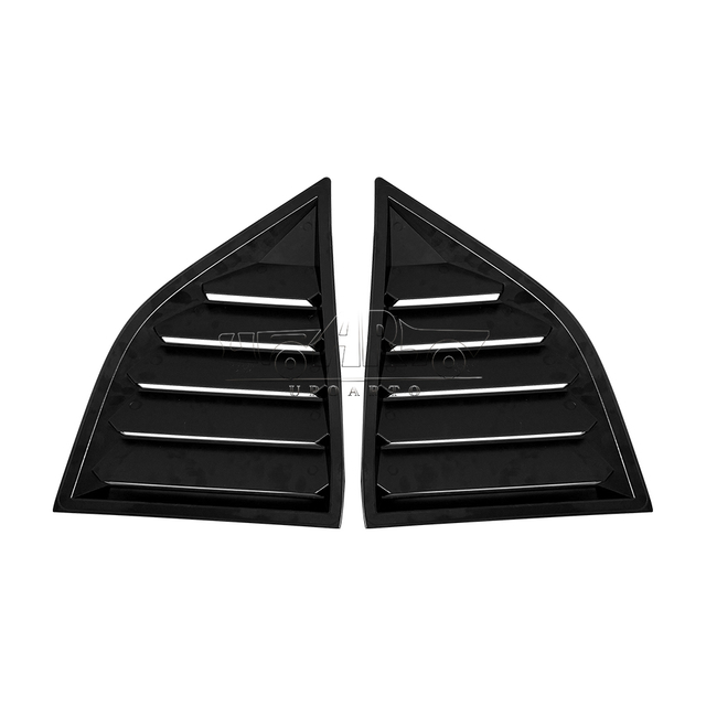 Dodge Challenger Plastic Rear Side Window Louver Trim 2008-2023