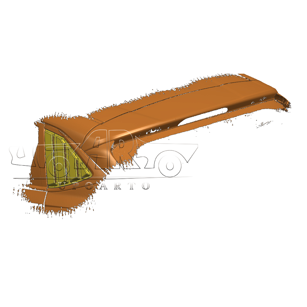 Hyundai I20 MK3 Plastic Rear Window Shutter Louver Cover 2020-2022