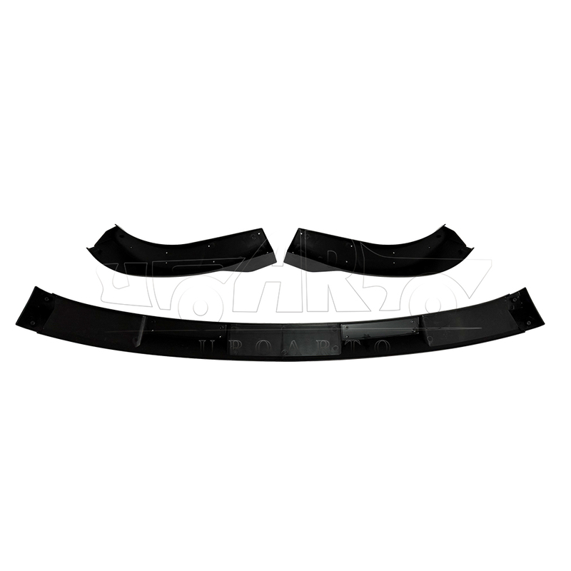 Renault Trafic Barn Doors Plastic 3 Parts Front Bumper Lip 2014-2022