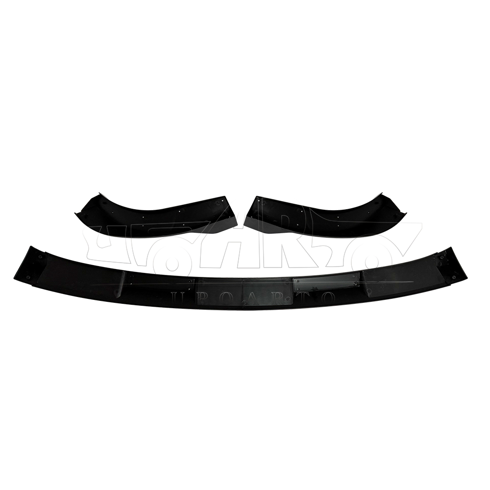 Renault Trafic Barn Doors Plastic 3 Parts Front Bumper Lip 2014-2022