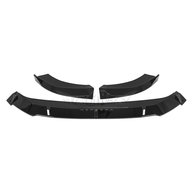 Volkswagen Caddy 2K MK4 Facelift Plastic 3 PCS Front Lip 2015-2021
