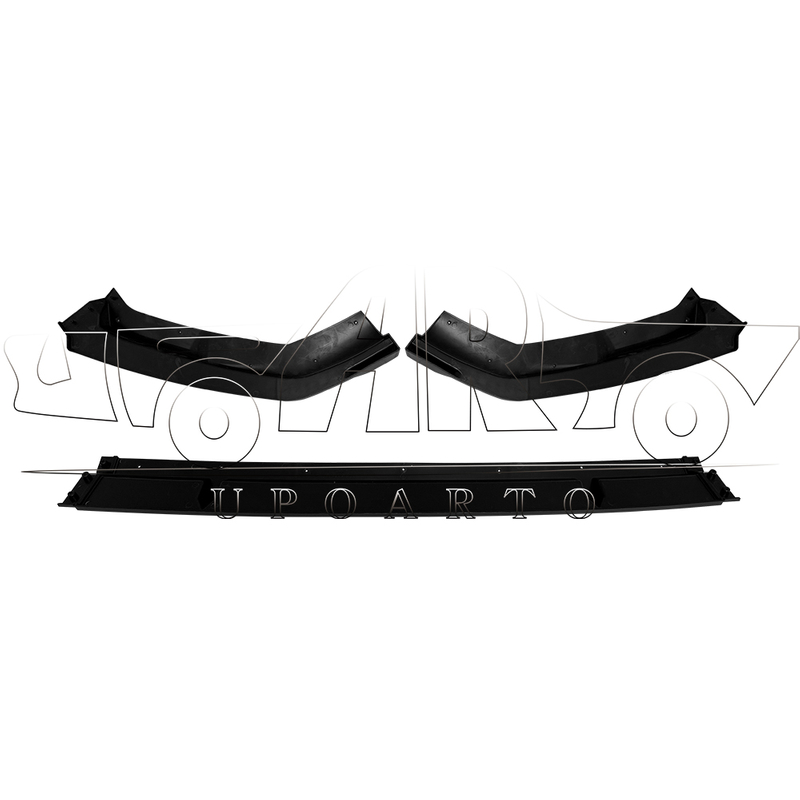 VW Crafter MK2 MAN TGE Plastic 3 PCS Front Lip 2017+