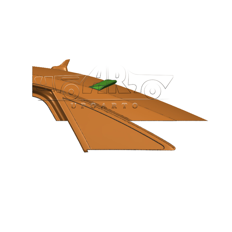 M4 Style ABS Rear Roof Spoiler Audi A6 C7 2012-2017