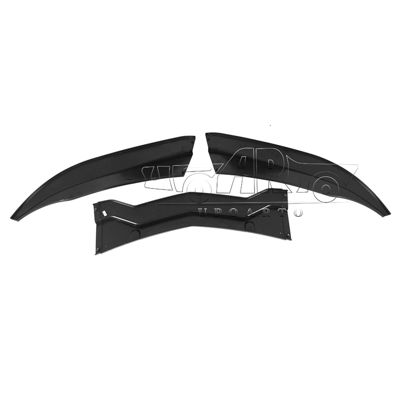 Chevrolet Corvette C7 Plastic 3 PCS Front Bumper Lip 2014-2019