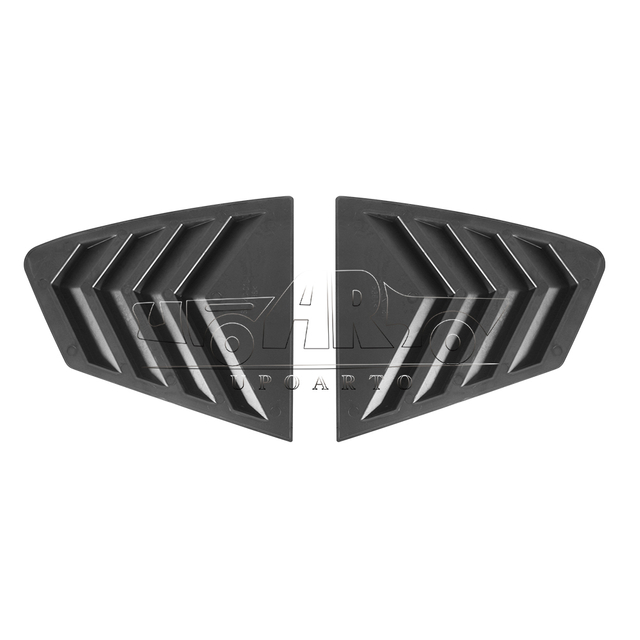 Mazda 3 Axela Sedan ABS Rear Window Louver Cover Trim 2019-2023