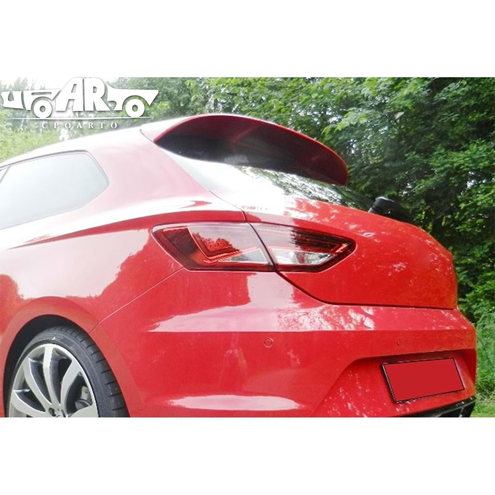 seat leon black spoiler seat leon black spoiler