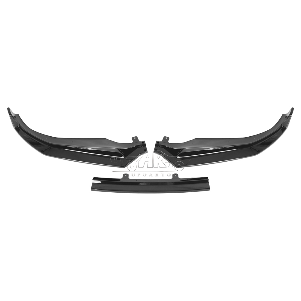 BMW 4 Series 4-Door G26 M Sport Plastic 3 PCS Front Bumper Lip 2021+