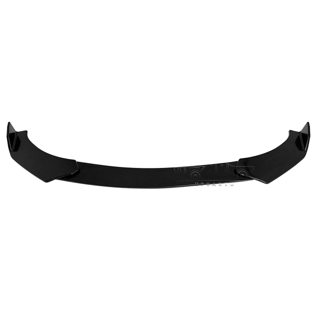 D Style Plastic 3 Parts Universal Front Bumper Lip